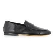 Officine Creative Svarta läderloafers Black, Herr