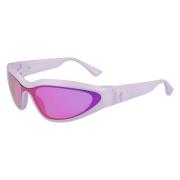 Karl Lagerfeld Lila sprayade solglasögon Purple, Unisex