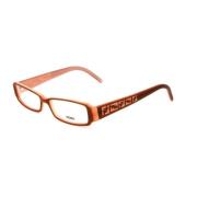 Fendi Bicolor Plastglasögonbågar för Kvinnor Brown, Dam