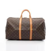 Louis Vuitton Vintage Pre-owned Canvas resvskor Brown, Dam