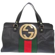 Gucci Vintage Pre-owned Laeder handvskor Black, Dam