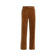 A.p.c. Brun Corduroy Byxor Brown, Herr