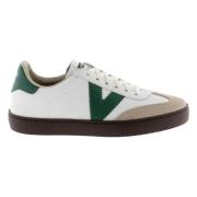 Victoria Berlin Cyklist Effekt Läder & Mocka Sneakers Green, Herr