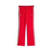 Adidas Sportiga Joggers för Aktiv Livsstil Red, Herr