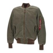 Alpha Industries Vintage Bomberjacka Grön Green, Herr