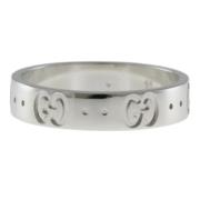 Gucci Vintage Pre-owned Silver ringar Gray, Dam