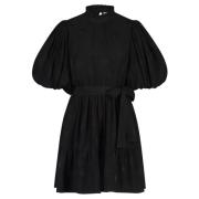 Fabienne Chapot Roxy Jacquard Dress Black, Dam