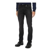 John Richmond Mäns Riven Jeans Gray, Herr