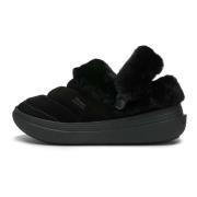 Flower Mountain Fami Slipper Woman Black, Dam