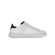 Hogan Vita lädersneakers med halkfri sula White, Herr