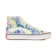 Vans Tie-Dye Hög Topp Sneakers Orkidé/Vit Multicolor, Herr