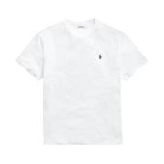 Polo Ralph Lauren Klassisk Bomull T-shirt White, Herr