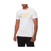 Versace Jeans Couture Vit T-shirt med Glamour Detalj White, Herr