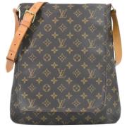 Louis Vuitton Vintage Pre-owned Canvas louis-vuitton-vskor Brown, Dam