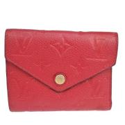 Louis Vuitton Vintage Pre-owned Laeder plnbcker Red, Dam