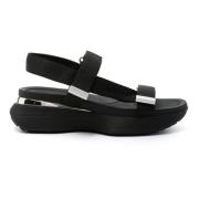 Michael Kors Svarta Casual Klacksandaler Black, Dam