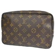 Louis Vuitton Vintage Pre-owned Canvas kuvertvskor Brown, Dam