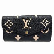 Louis Vuitton Vintage Pre-owned Laeder plnbcker Black, Dam