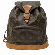 Louis Vuitton Vintage Pre-owned Canvas ryggsckar Brown, Dam