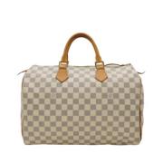 Louis Vuitton Vintage Pre-owned Canvas louis-vuitton-vskor White, Dam