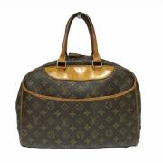 Louis Vuitton Vintage Pre-owned Canvas handvskor Brown, Dam