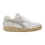 Diadora Retro Tennisstil Sneaker White, Herr