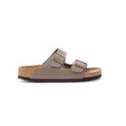 Birkenstock Kliska Arizona Sandaler Gray, Herr