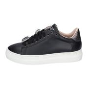 Stokton Läder Damsneakers Snygga Skor Black, Dam