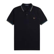 Fred Perry Klassisk Pikétröja M3600 Black, Herr