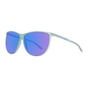 Porsche Design Gröna Spegel Butterfly Solglasögon med UV-skydd Green, ...