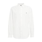 Polo Ralph Lauren Klassisk vit Oxford-skjorta för män White, Herr