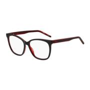 Hugo Boss Svarta Acetatramar med Skiva Black, Dam