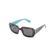 Etnia Barcelona Roses 1 BL Limited Edition Sunglasses Multicolor, Unis...