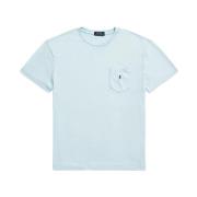 Polo Ralph Lauren Avslappnad T-shirt för män Blue, Herr