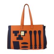 Hermès Vintage Pre-owned Laeder axelremsvskor Orange, Dam