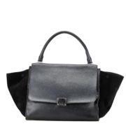 Celine Vintage Pre-owned Laeder handvskor Black, Dam