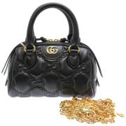 Gucci Vintage Pre-owned Laeder gucci-vskor Black, Dam