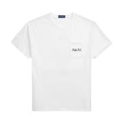 Polo Ralph Lauren Vit Jersey T-shirt 710951623001 White, Herr