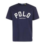 Polo Ralph Lauren Logo T-shirt Casual Wear Blue, Herr