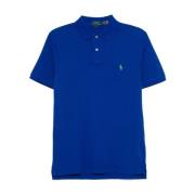 Polo Ralph Lauren Klassiska Blå Polo T-shirts Blue, Herr