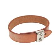 Hermès Vintage Pre-owned Laeder armband Brown, Dam