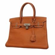 Hermès Vintage Pre-owned Laeder handvskor Brown, Dam