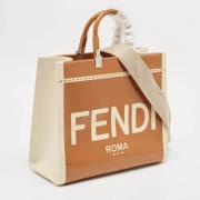 Fendi Vintage Pre-owned Canvas fendi-vskor Brown, Dam