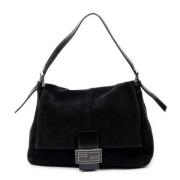 Fendi Vintage Pre-owned Laeder handvskor Black, Dam