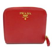 Prada Vintage Pre-owned Tyg plnbcker Red, Dam