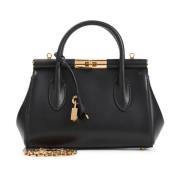 Dolce & Gabbana Elegant Nero Handväska Black, Dam