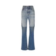 Chloé Klassiska Denim Jeans för vardagsbruk Blue, Dam