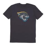 New Era Jaguars Utkast Tee Grafit T-shirt Gray, Herr