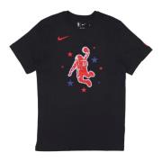 Nike Houston Rockets NBA Logo Tee Black, Herr