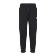 Maison Kitsuné Svarta Comfort Joggingbyxor Black, Herr